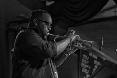 Marquis Hill Blacktet at Blue LLama Jazz Club - event poster Marquis Hill Blacktet at Blue LLama Jazz Club