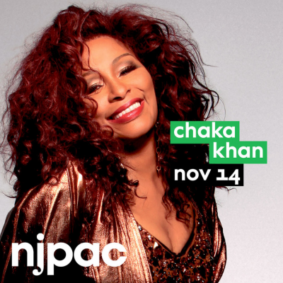 Chaka Khan With Special Guest Emmaline at Td James Moody Jazz Festival at New Jersey Performing Arts Center - event poster Chaka Khan With Special Guest Emmaline at Td James Moody Jazz Festival at New Jersey Performing Arts Center