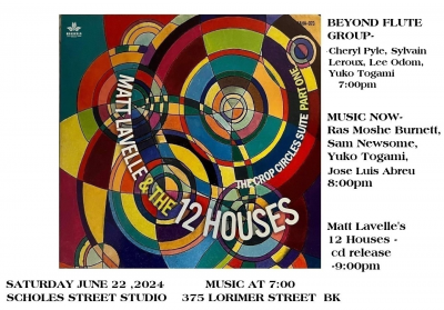 Beyond Flute Group , Music Now , 12 Houses at Scholes Street Studio