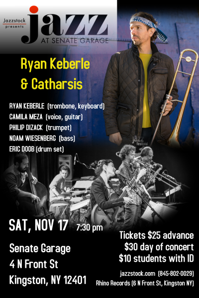 Ryan Keberle & Catharsis at Jazzstock Festival Presents Jazz At Senate Garage at Senate Garage