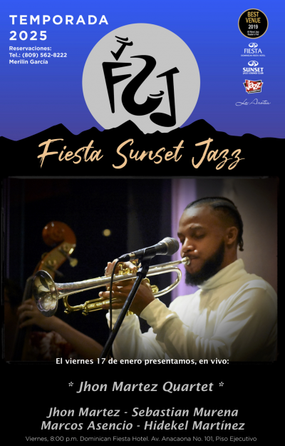 Jhon Martez at Fiesta Sunset Jazz