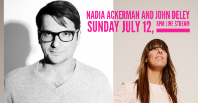 Nadia Ackerman And John Deley - Couples In Harmony - Sing For Sprout at Soapbox Gallery - event poster Nadia Ackerman And John Deley - Couples In Harmony - Sing For Sprout at Soapbox Gallery