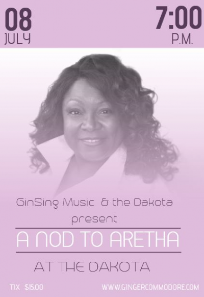 Ginger Commodore at Dakota Jazz Club & Restaurant - event poster Ginger Commodore at Dakota Jazz Club & Restaurant