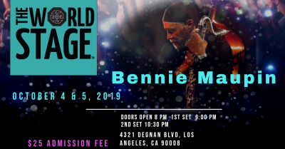 The World Stage Presents Benny Maupin at The World Stage
