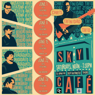 Chris Trinidad Trio at Sky Cafe