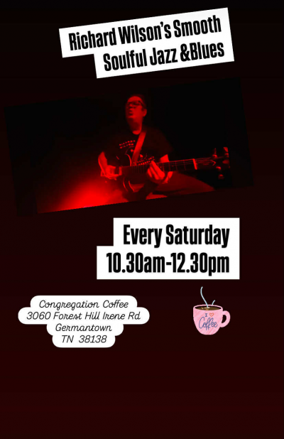 Richard Wilson at Congregation Coffee