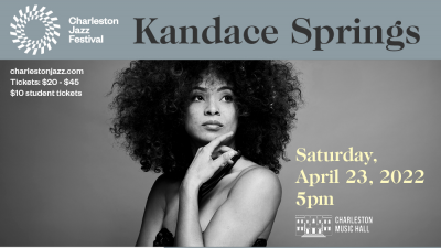 2022 Charleston Jazz Festival: Kandace Springs at Charleston Jazz Festival at Charleston Music Hall