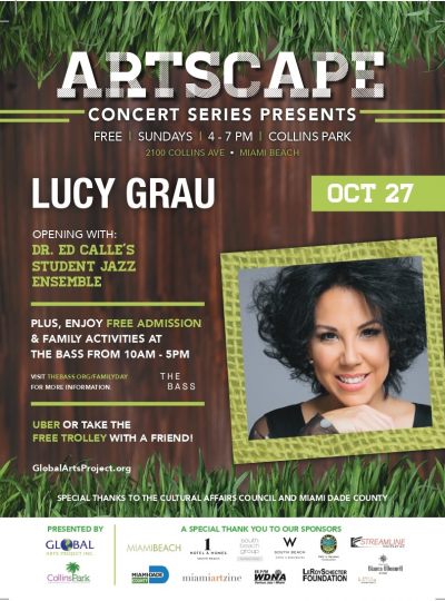 Lucy Grau at Artscape Concert Series at Collins Park