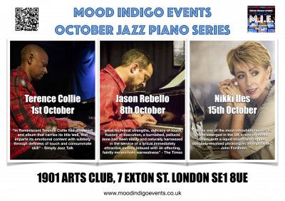 Nikki Iles Duo at October Piano Series at 1901 Arts Club