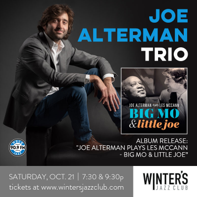 Joe Alterman Trio at Winter's Jazz Club