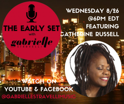 The Early Set With Gabrielle Stravelli at Facebook Live - Online - event poster The Early Set With Gabrielle Stravelli at Facebook Live - Online