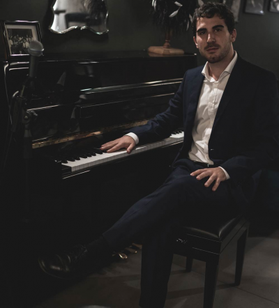 Davide Palma Piano Duo at Elegance Cafè Jazz Club - event poster Davide Palma Piano Duo at Elegance Cafè Jazz Club