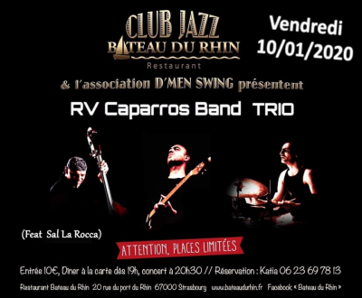 Rvc Trio « French Tour » at Bateau Du Rhin
