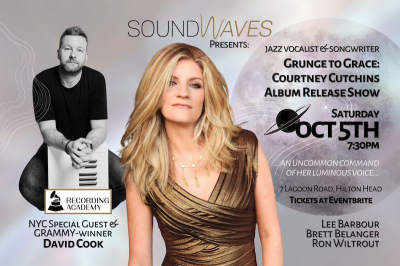 Courtney Cutchins at SoundWaves - event poster Courtney Cutchins at SoundWaves