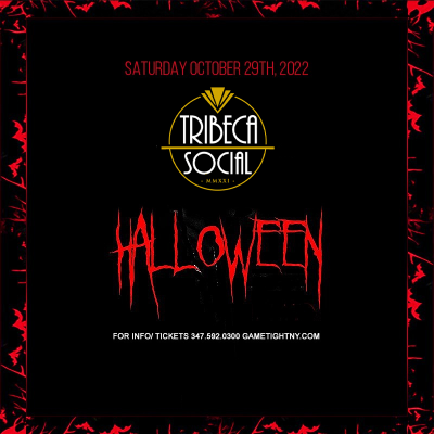 Tribeca Social Nyc Halloween Party 2022 Only $15 at Tribeca Social NYC