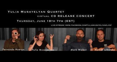 Yulia Musayelyan Quartet CD Release Concert