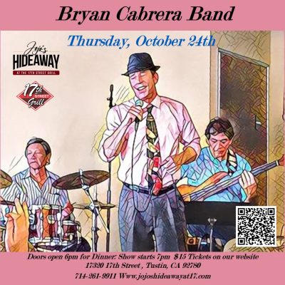 Thursday Night Jazz With Bryan Cabrera & Jazzcraft at Jojo's Hideaway At 17th Street Grill