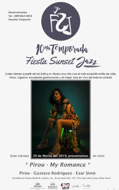 Pirou - My Romance at Fiesta Sunset Jazz