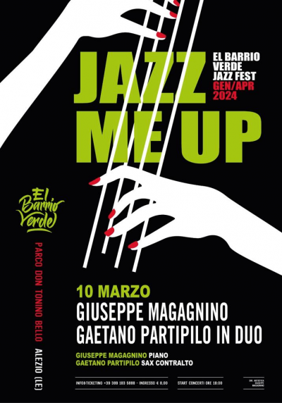 Giuseppe Magagnino & Gaetano Partipilo Duo at Jazz Me Up - El Barrio Verde Jazz Fest at El Barrio Verde