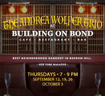 Andrea Wolper Trio at Building On Bond
