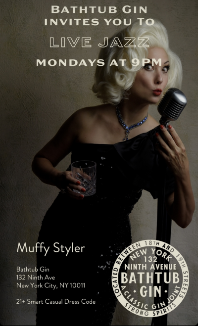 Muffy Styler At Bathtub Gin at Bathtub Gin