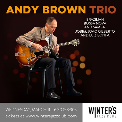 Andy Brown Trio at Winter's Jazz Club