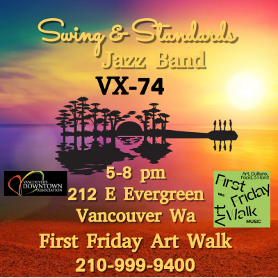 Swing & Standards JB Artwalk Vancouver VX-74 at VX-74 - event poster Swing & Standards JB Artwalk Vancouver VX-74 at VX-74