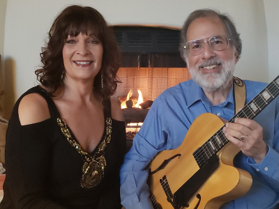 Mike Gellar And Julie Buck at Legends Bar & Grill