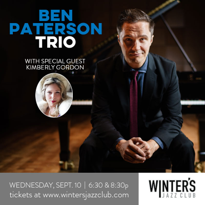 Ben Paterson Trio at Winter's Jazz Club