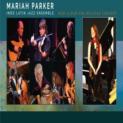 Mariah Parker Indo Latin Jazz - Windows Through Time Album Pre-release - June 8 at Occidental Center For The Arts - event poster Mariah Parker Indo Latin Jazz - Windows Through Time Album Pre-release - June 8 at Occidental Center For The Arts