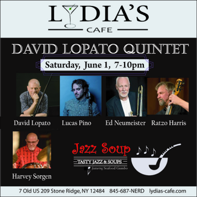 David Lopato Quintet at Lydia's Cafe