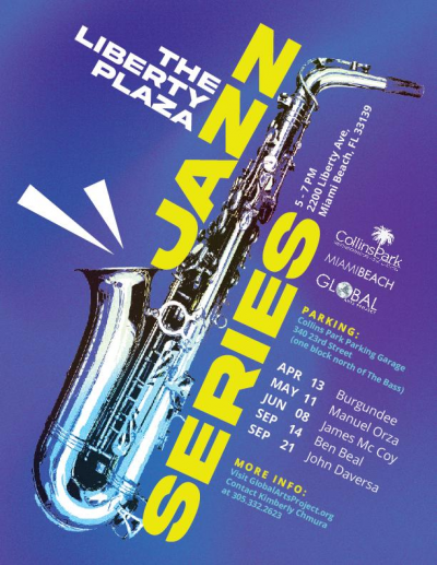 Burgundee At Collins Plaza April 13 at Liberty Plaza - event poster Burgundee At Collins Plaza April 13 at Liberty Plaza