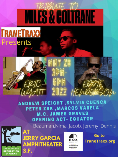 Tribute To Miles Davis And John Coltrane at Jerry Garcia Amphitheater