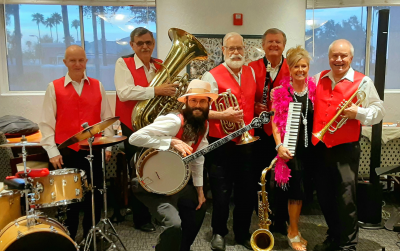 Cheryl Thurston's Mardi Gras Jazz Band at Crowne Plaza San Marcos Resort - event poster Cheryl Thurston's Mardi Gras Jazz Band at Crowne Plaza San Marcos Resort