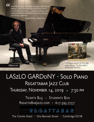 Laszlo Gardony - Solo Piano - CD Release Concert For 