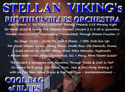 Batcave Session With All Star Music Concert @ Family Pub - Nobelvägen 52 at Viking´s Juke Joint / Back Stage