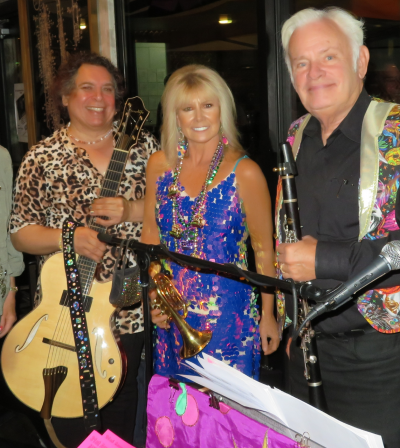 Cheryl Thurston's Mardi Gras Jazz Band at Voodoo Daddy's - event poster Cheryl Thurston's Mardi Gras Jazz Band at Voodoo Daddy's