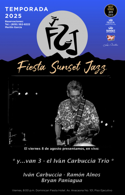 Ivan Carbuccia Trio at Fiesta Sunset Jazz