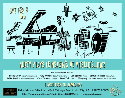 Nutty at Feinstein's At Vitello's