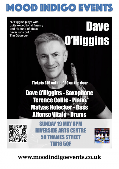 Dave O'higgins at Riverside Arts Centre