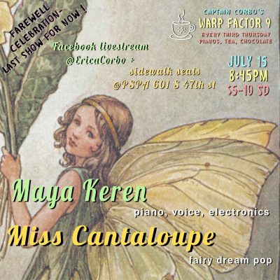 Warp Factor 9 Farewell: Miss Cantaloupe / Maya Keren at The Philadelphia Suzuki Piano Academy