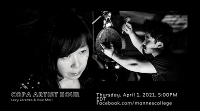 Artist Hour Ft. Levy Lorenzo & Ikue Mori at The New School for Jazz and Contemporary Music - event poster Artist Hour Ft. Levy Lorenzo & Ikue Mori at The New School for Jazz and Contemporary Music