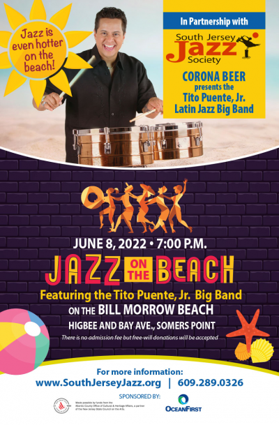 Tito Puente, Jr. Big Band at Bill Morrow Beach - event poster Tito Puente, Jr. Big Band at Bill Morrow Beach