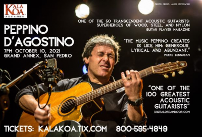 Peppino D'agostino at Grand Annex - event poster Peppino D'agostino at Grand Annex