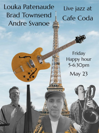 Happy Hour - Louka Patenaude Trio at Cafe CODA