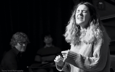 Serena And Chano Dominguez at Soapbox Gallery