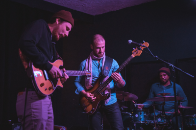 Open Spaces Trio at Jazz Under The Stars at Uptown Park Gazebo - event poster Open Spaces Trio at Jazz Under The Stars at Uptown Park Gazebo