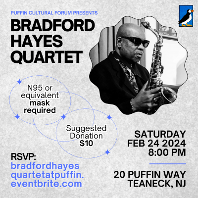 Bradford Hayes Quartet at Puffin Cultural Forum