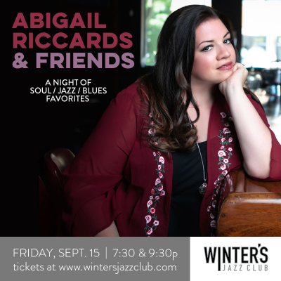 Abigail Riccards & Friends at Winter's Jazz Club