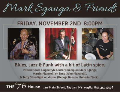 Mark Sganga Bossa Nova, Blues & Beyond! at The Old 76 House